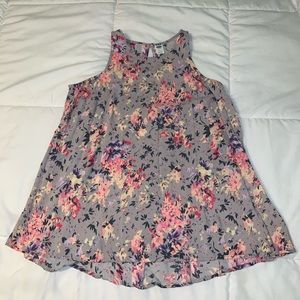Floral Old Navy Tank Top